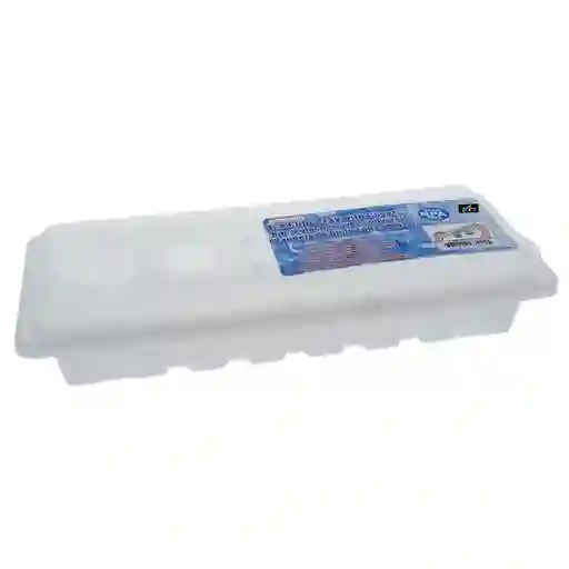 Bandeja Para Cubos De Hielo Con Cobetor Plastico