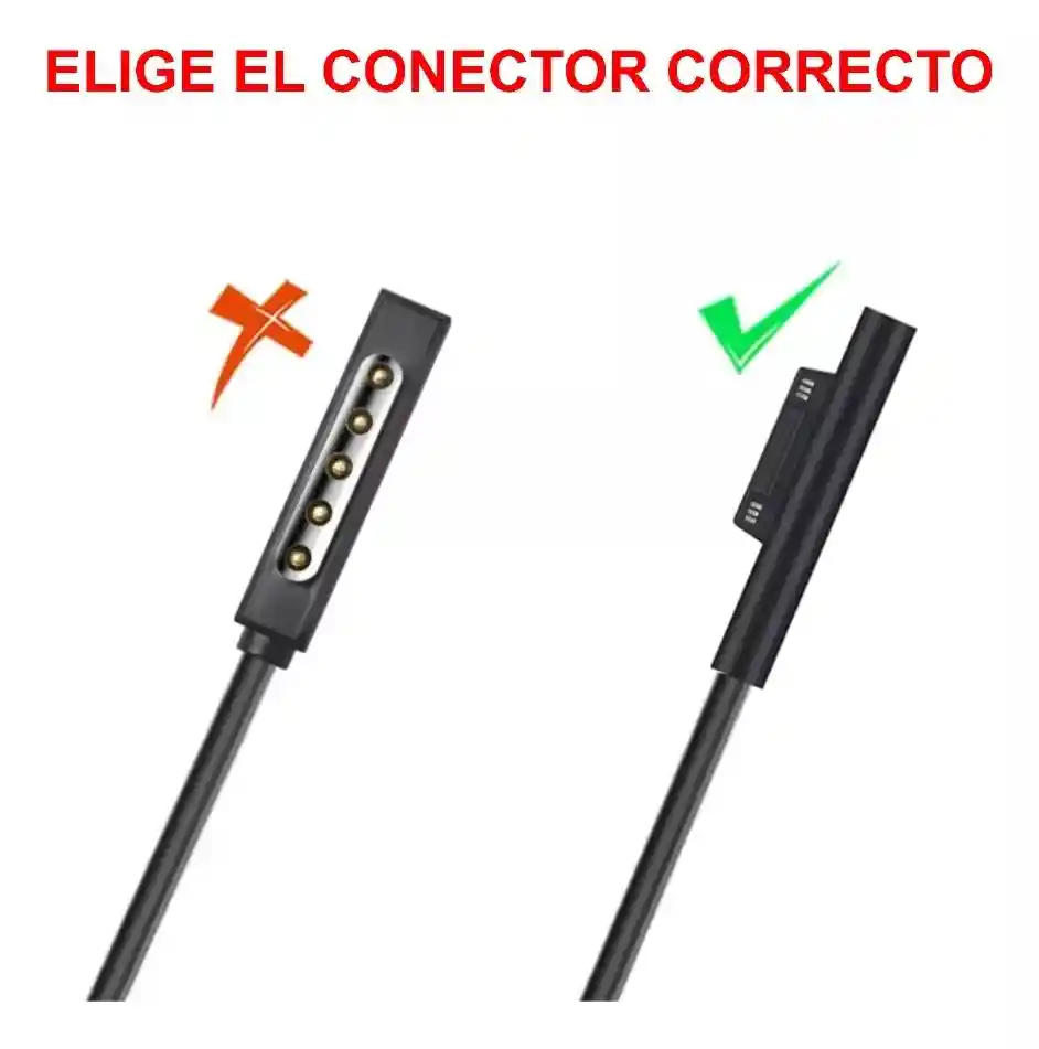 Cargador Para Surface 15v 4a Para Microsoft Surface