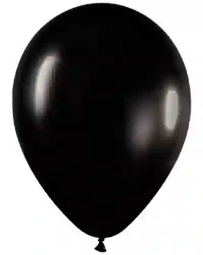 Bombas Negra Satinada R12 - 12unds