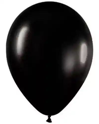 Bombas Negra Satinada R12 - 12unds