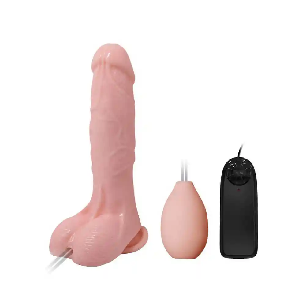 Dildo Inflable Con Vibración Yuko