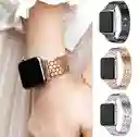 Pulso Apple Watch Metalico Pulsera Plateado 42-44-45-49mm