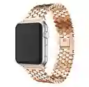 Pulso Apple Watch Metalico Pulsera Dorado 42-44-45-49mm