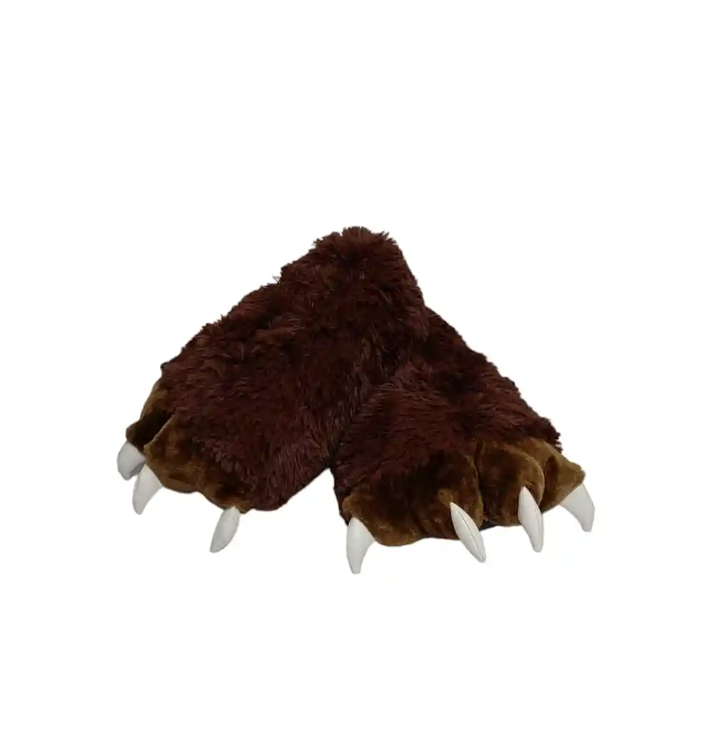 Babuchas Garras Marron Adulto Talla 34-36