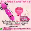 Kit Amor Y Amistad. Kit Sexual #5, Kit Vibrador Pequeño