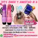 Kit Amor Y Amistad. Kit Sexual #6, Kit Consolador Vibrador