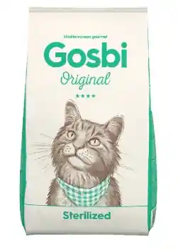 Alimento Seco Para Gatos Adultos Esterilizados Con Tendencia Al Sobrepeso Gosbi Original Cat Sterilized 7kg