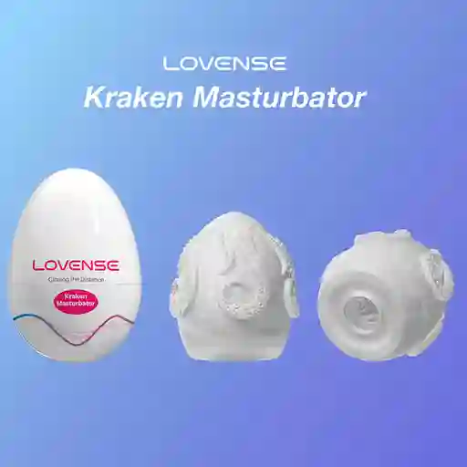 Huevo Masturbador Kraken By Lovense - Masturbador Masculino