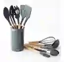 Set Utensilios Para Cocina En Silicona 12 Piezas