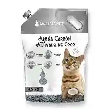 Arena Calabaza Carbon Activado De Coco 4.5kg