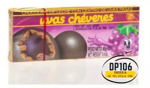 Chocolate Uvas Cheveres 40 Gr