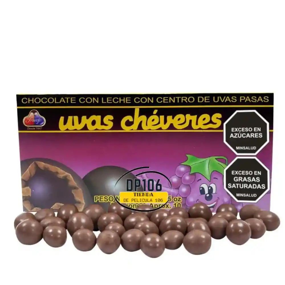 Chocolate Uvas Cheveres 35 Gr