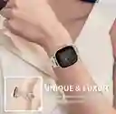 Pulso Apple Watch Metalico Luxury Dorado 42-44-45-49mm