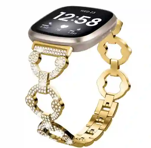 Pulso Apple Watch Metalico Luxury Dorado 42-44-45-49mm