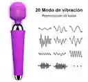 Vibrador Clítoris 20cm Micrófono Carga Usb