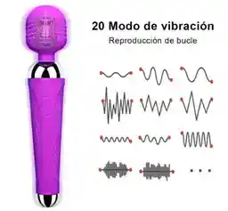 Vibrador Clítoris 20cm Micrófono Carga Usb