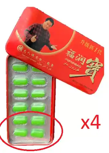 Furunbao X4 Capsulas Potenciador Sexual Masculino