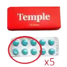 5 Tabletas Temple Potenciador Sexual Masculino