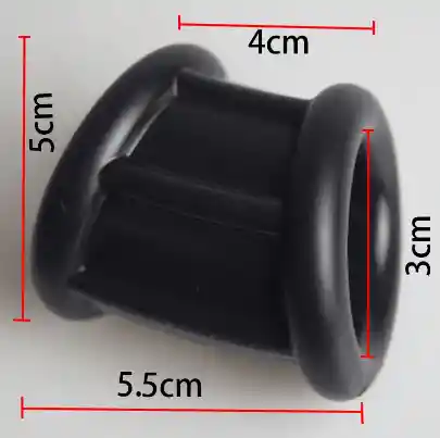 Anillo Cock Ring Negro Testiculos
