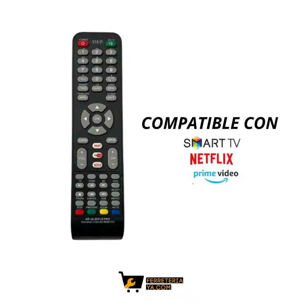 Control Compatible Para Television Smart Tv Universal