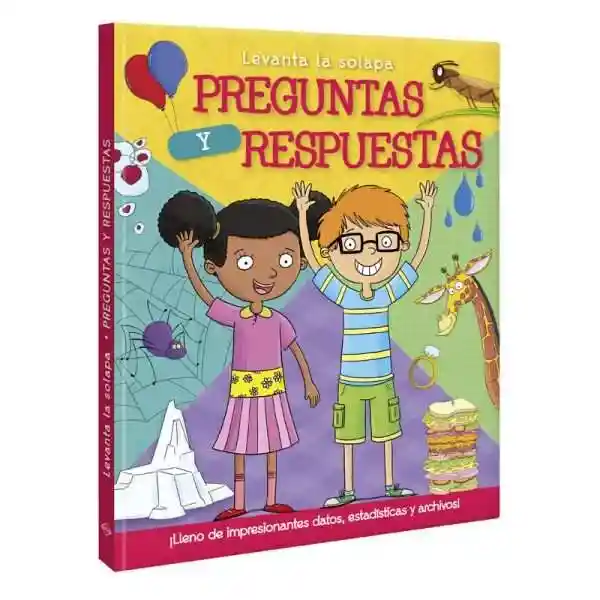 Libro Educativo Preguntas Y Respuestas Con Solapa Niños