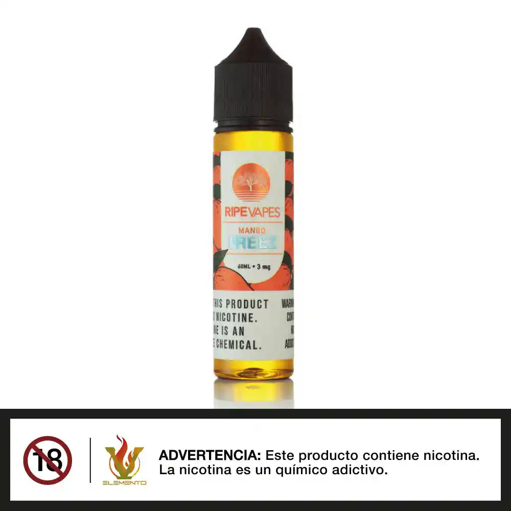 Liquido De Vapeo - Ripe Vapes - Mango Freeze 60ml - 3mg