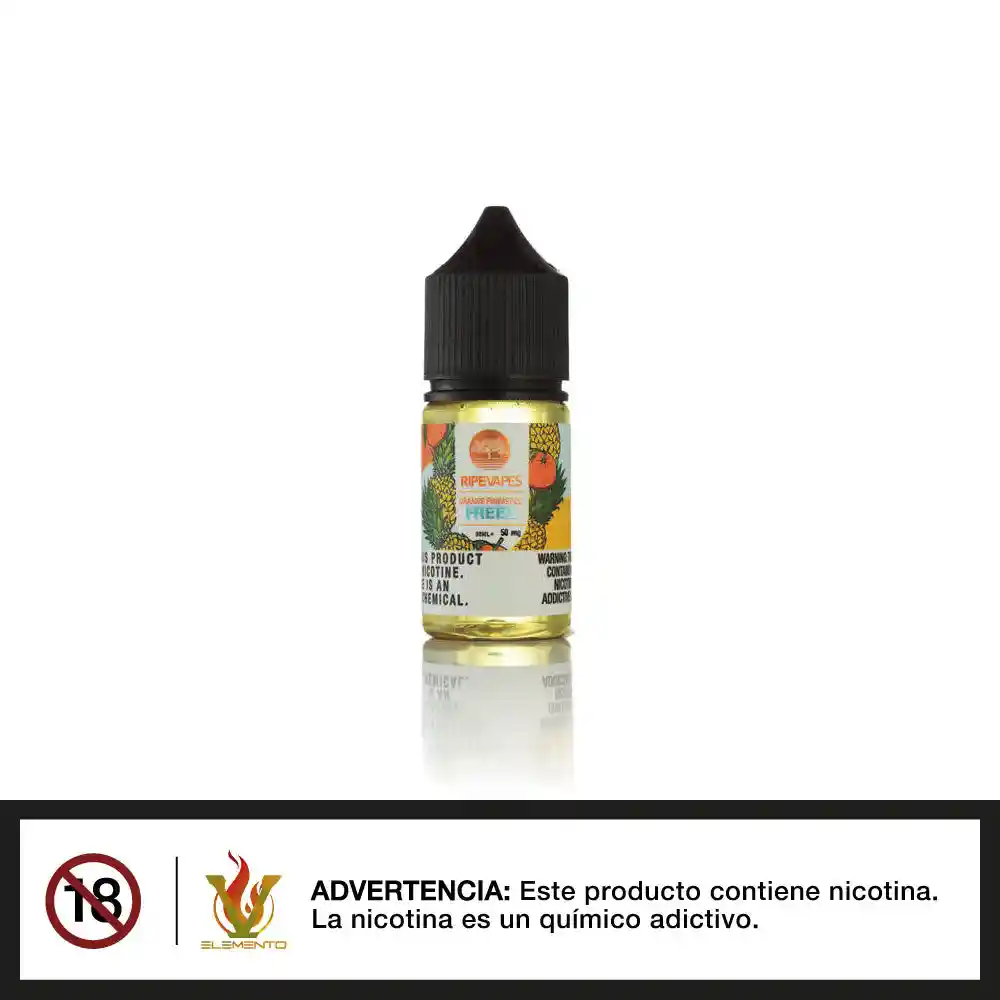 Liquidos De Vapeo - Ripe Vapes Salts - Opf Orange Pineapple Freeze 30ml - 20mg