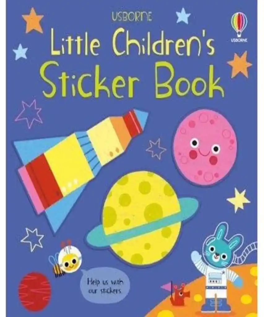 Libro Infantil Actividades Con Stickers Para Niños Niñas