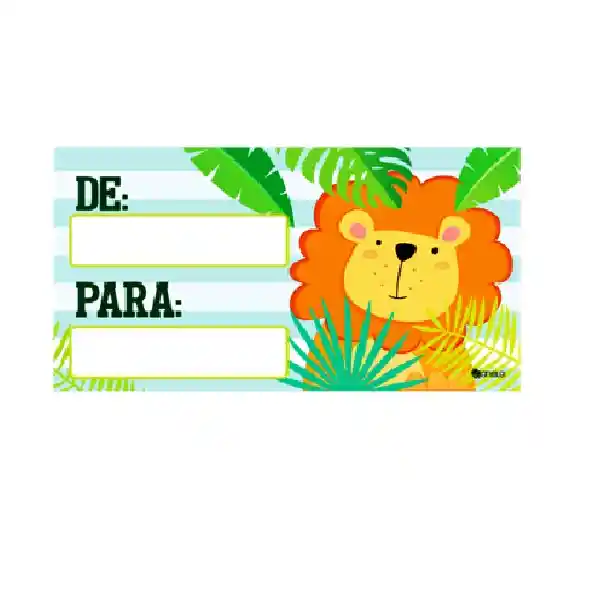 Tarjeta De-para Infantil Niño