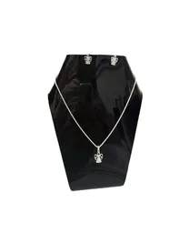 Trio Plata Ley 925 Angel Con Cuerpo Brillante + Estuche De Lujo