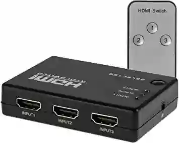 Selector Switch Hdmi De 3 Entradas 1 Salida