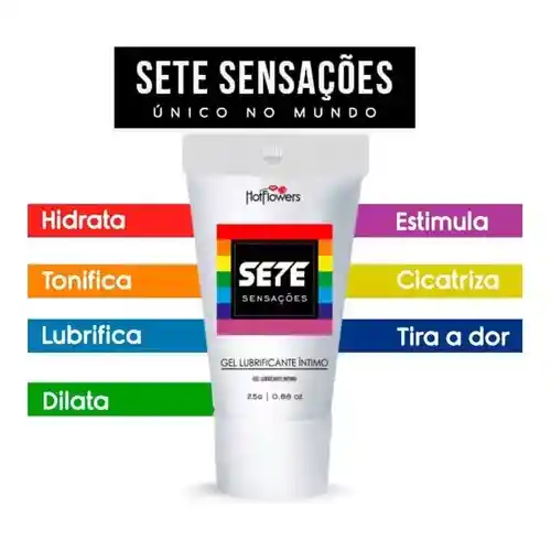 Lubricante Anal Siete Sensaciones