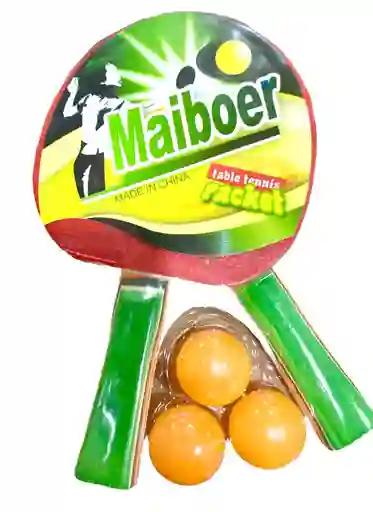 Set De Raquetas De Ping Pong