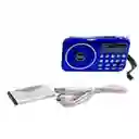 Radio Bolsillo Usb Fm| Am Recargable Teclado Premium Sp-014am