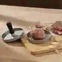 Molde Prensa Aplastador Manual Carne Hamburguesa Universal