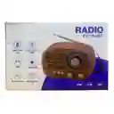 Radio Portatil Fox-tech Fx-194bt Am Fm Bluetooth Usb 1200mah