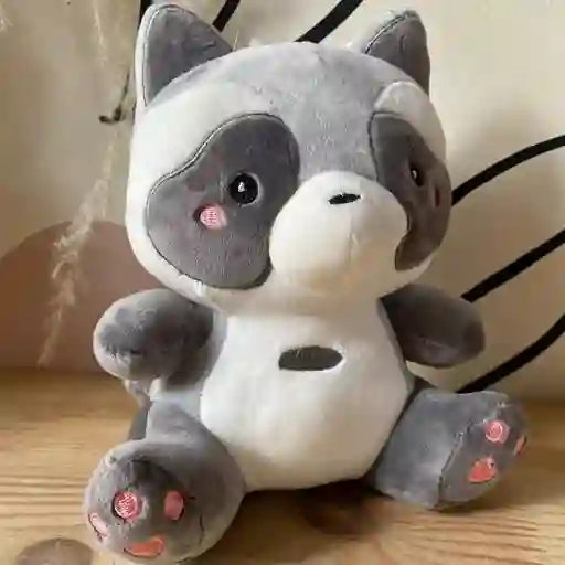 Peluche Mapache Kawaii 18cm