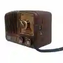 Radio Lindo Vintage Clasico Finca Rural Bluetooth Am Fm Usb Fox-tech Fx-165bt