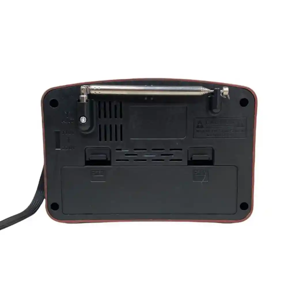 Radio Lindo Vintage Clasico Finca Rural Bluetooth Am Fm Usb Fox-tech Fx-165bt