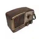 Radio Lindo Vintage Clasico Finca Rural Bluetooth Am Fm Usb Fox-tech Fx-165bt