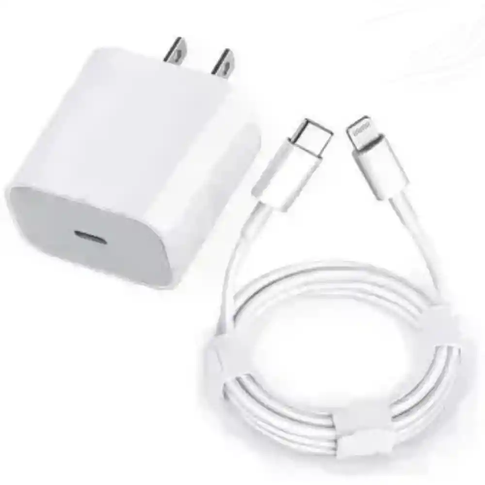 Cargador Iphone 25w Carga Rapida + Cable