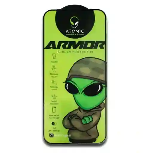 Vidrio Templado Blindado Atomic Iphone 15 Pro Max