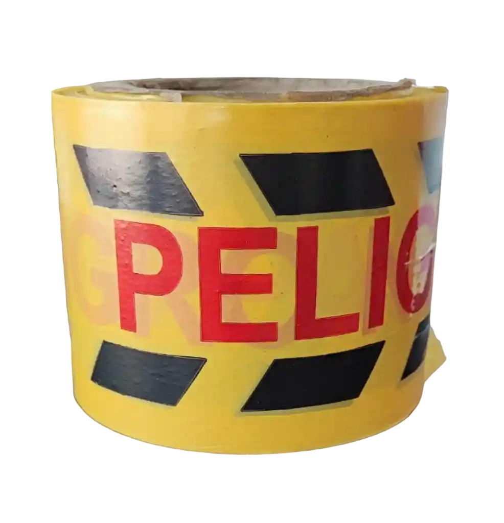 Cinta De Seguridad Señalizacion Peligro No Pase 100mts