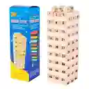 Jenga Torre Madera Pequeña Bloques 48pc Dados Juego Mesa