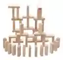 Jenga Torre Madera Mediana Bloques 48pc Dados Juego Mesa