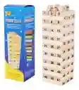 Juego Bloques De Madera Jenga 54 Piezas + 4 Dados (mediano)