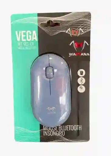 Mouse Bluetooth Wattana Insonoro Azul