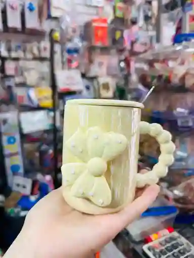 Mug Moño Amarillo