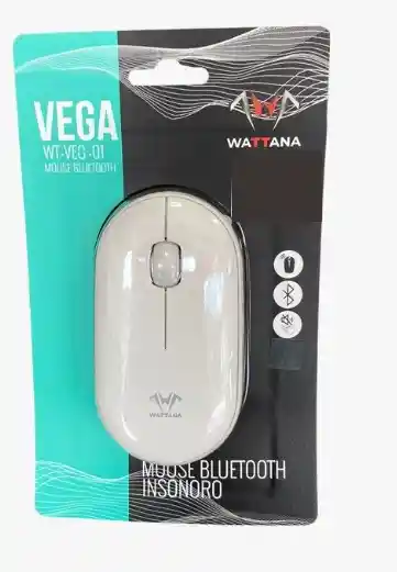 Mouse Bluetooth Wattana Blanco