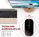 Mouse Led Gaming Inalambrico / Bluetooth Optico Aoas W7